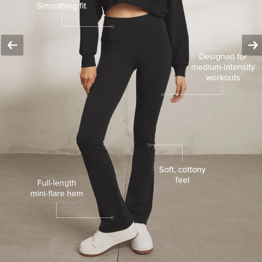 Alo Yoga Airbrush High-Waist 7/8 Bootcut Legging